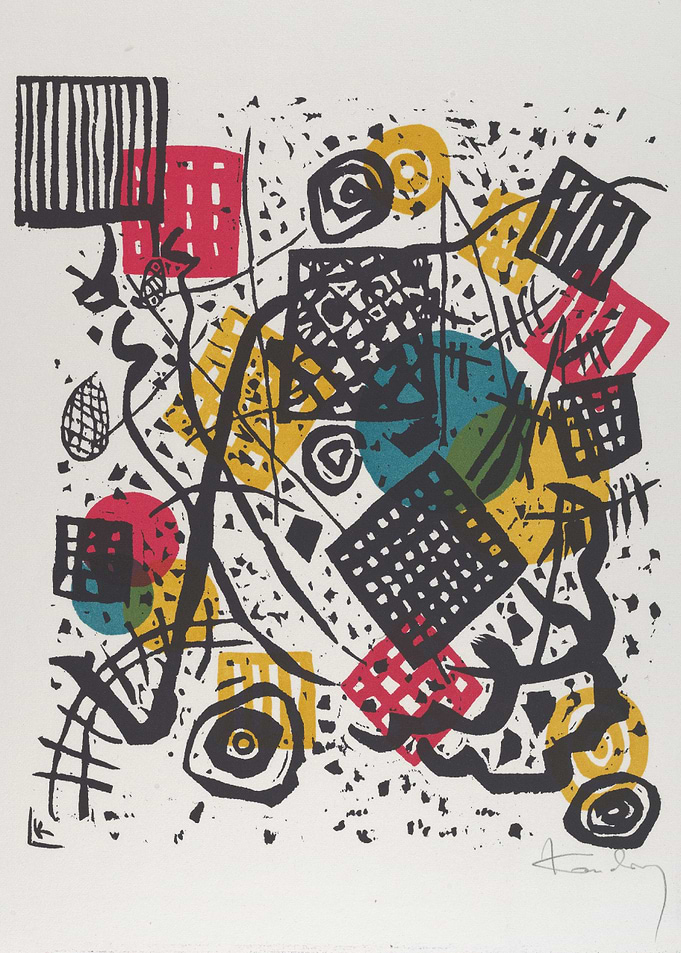 Vasily Kandinsky - Kleine Welten V (Small Worlds V), 19 ...