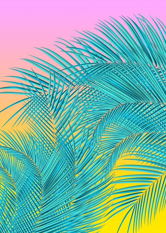 Summer Palm Leaves