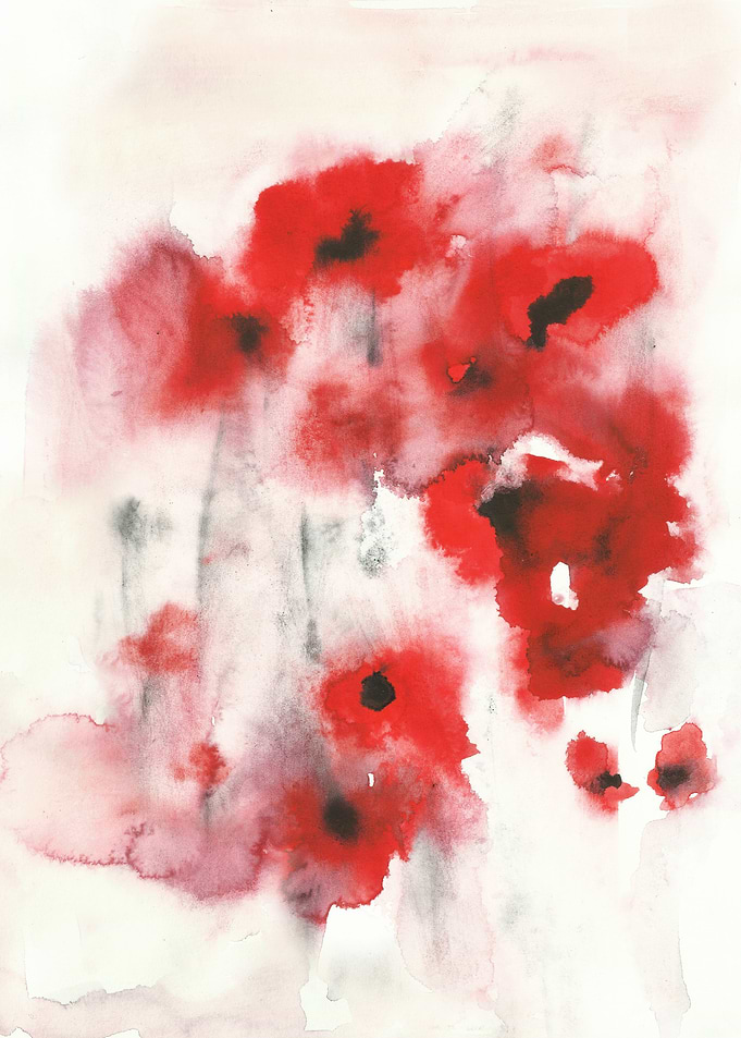 Poppy by aquarella.