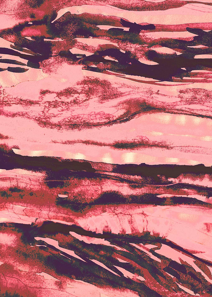 It is mineral by aquarella.