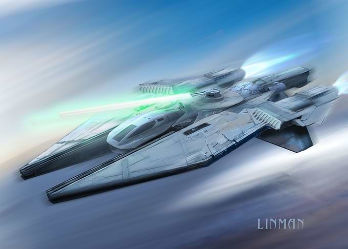 Concept art for New Speeder Design
