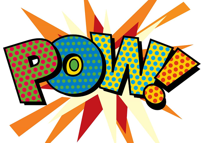 Comic book pop art inspired art that makes a great gift ...