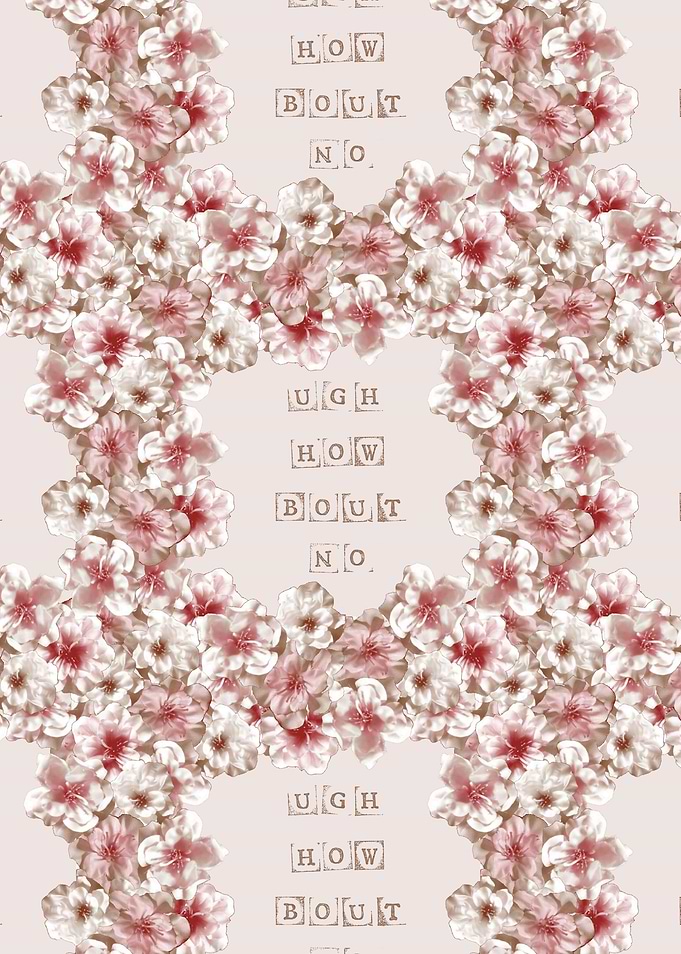 Ugh! cherry tree by gasponceA tropical flower collage, ...
