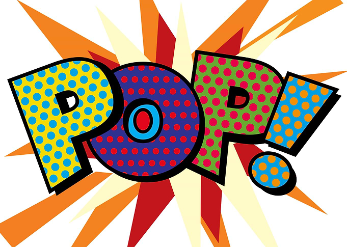 Comic book pop art inspired art that makes a great gift ...