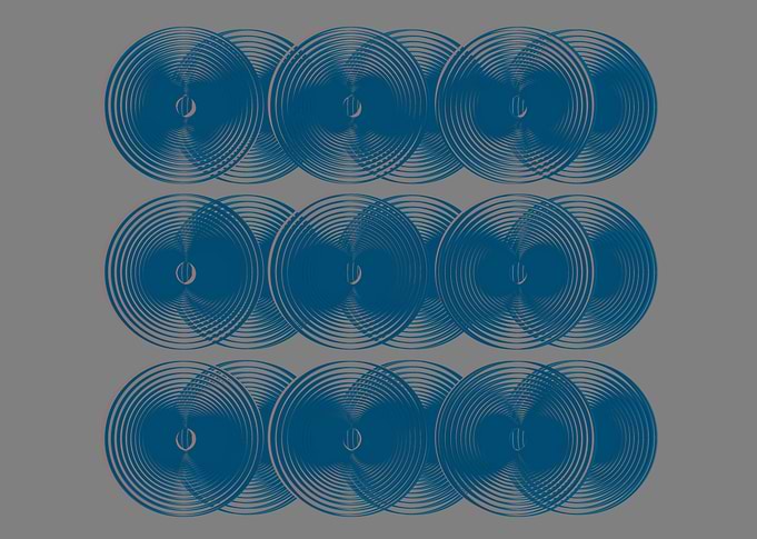 3d lp blue by Gasponce A new take on my design this tim ...