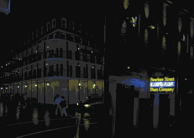 New Orleans Bourbon St.