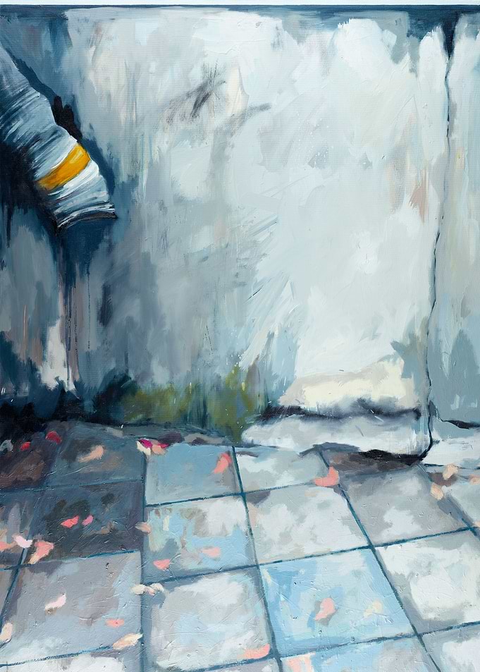 It is photo of oil painting.