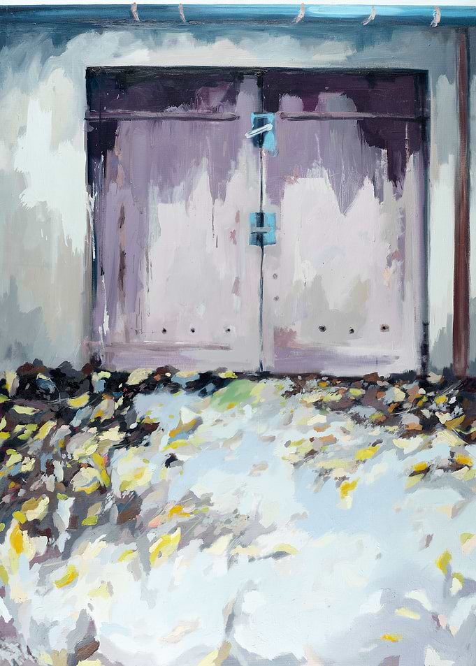 It is photo of oil painting.