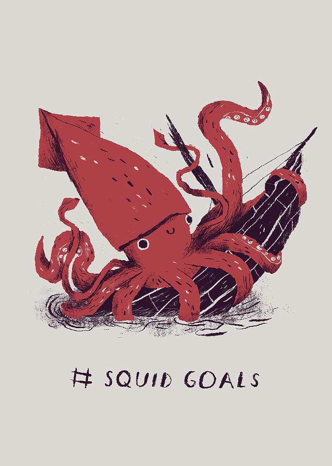 # squid goals!
