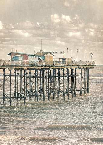 Victorian Pier - Vintage edited. From a series previous ...