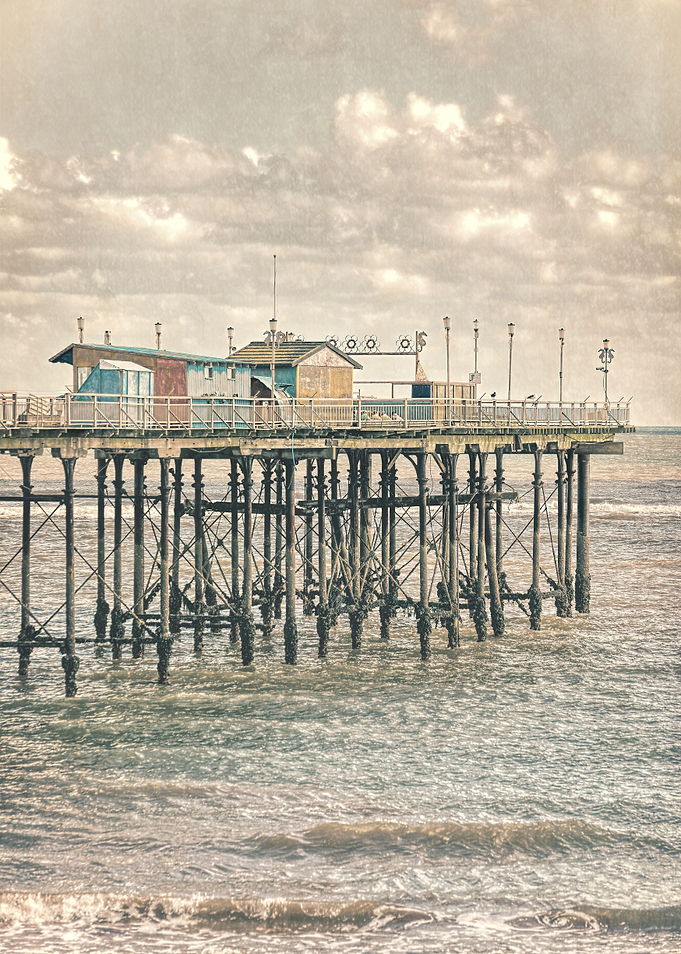 Victorian Pier - Vintage edited. From a series previous ...