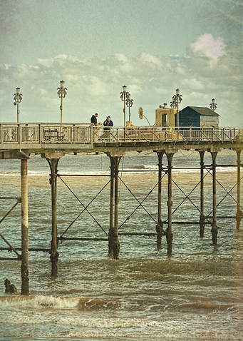 Victorian Pier II - Vintage edited. From a series previ ...