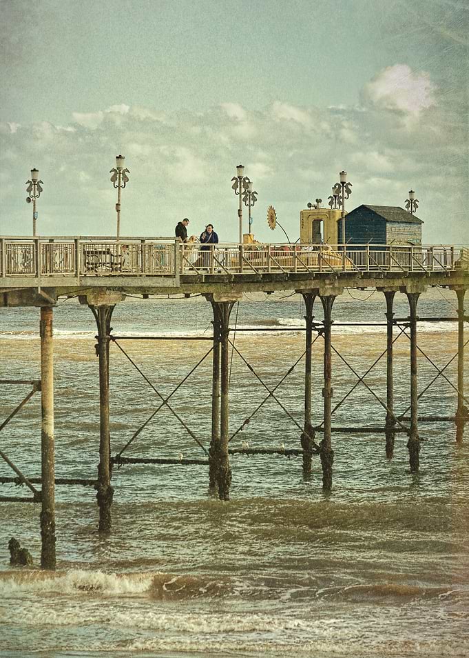 Victorian Pier II - Vintage edited. From a series previ ...