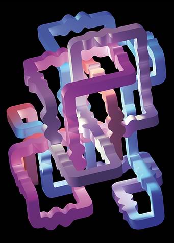 Abstract 3D art