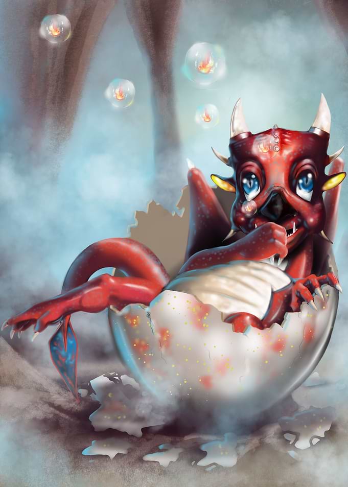 Hiccup - What happens when a newly hatched dragon start ...