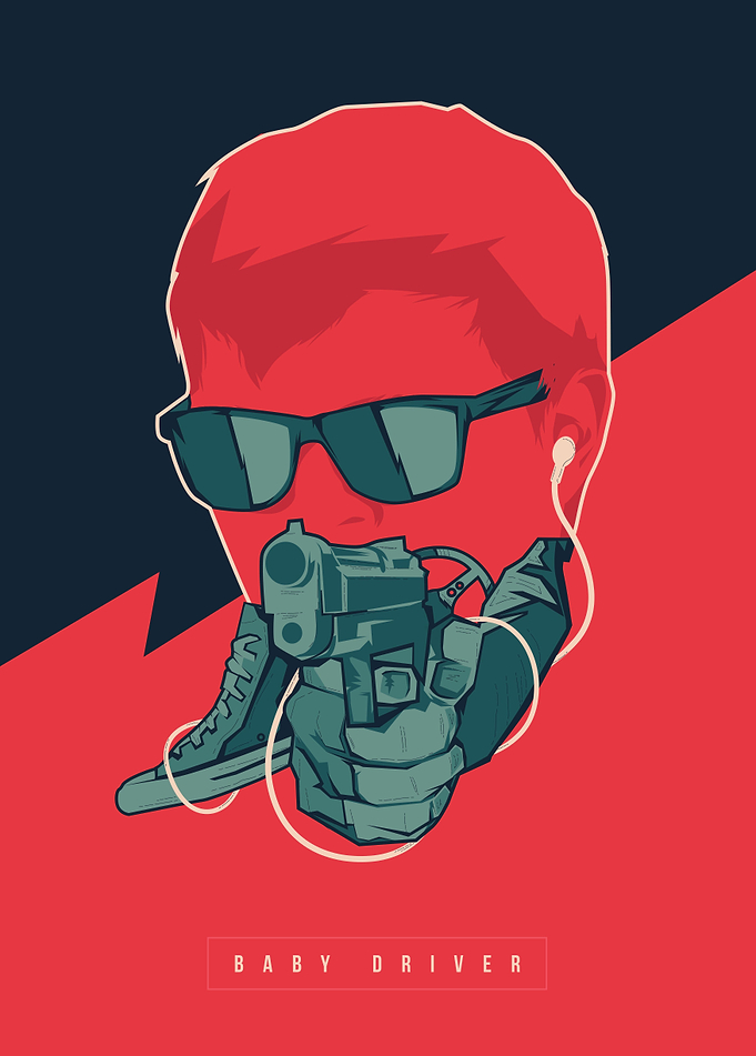 Baby Driver - movie poster