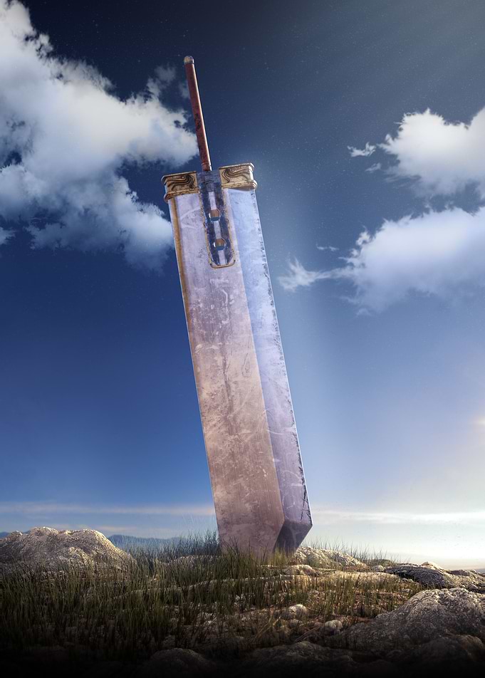 3D Buster Sword • Day Edition
