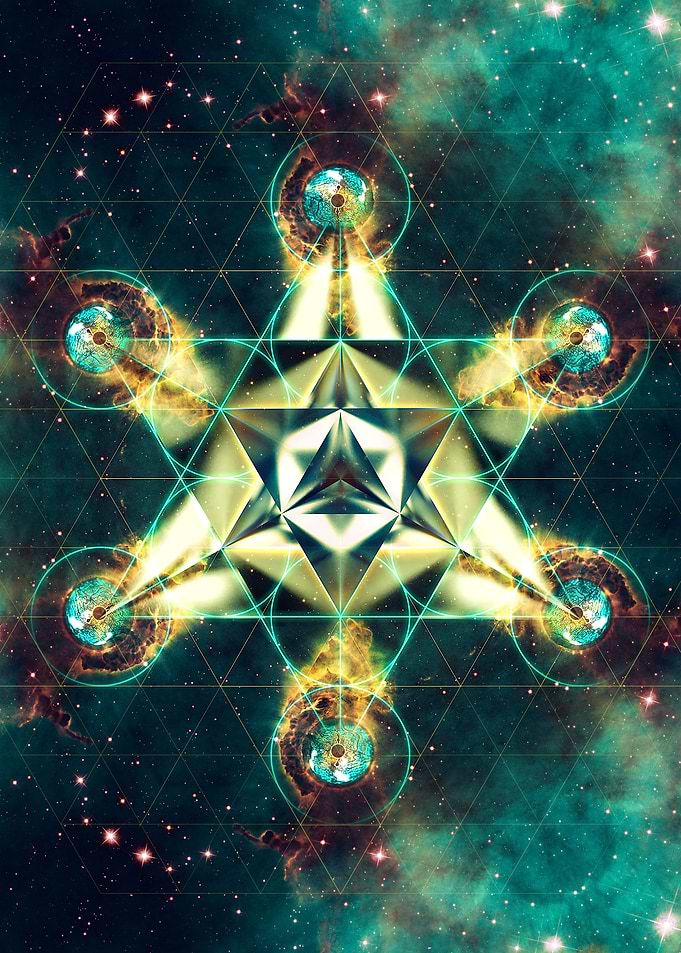 Star Tetrahedron Field