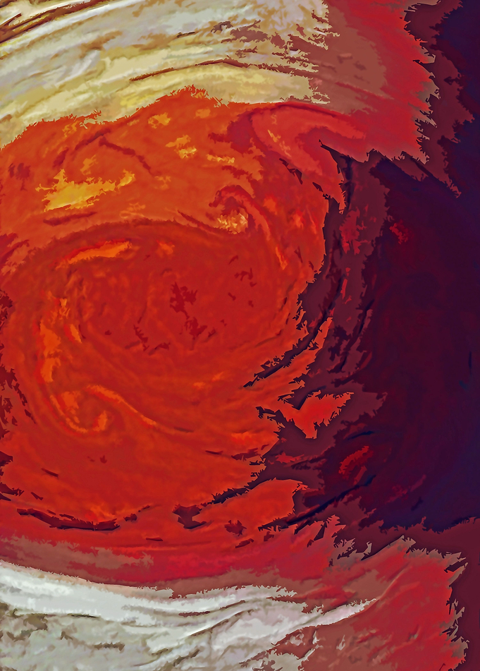 The next in our space art series - Jupiter's Eye Into t ...