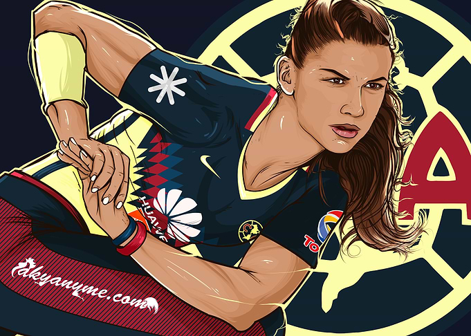 Ellas también dominan el balón. Alex está lista para la ...