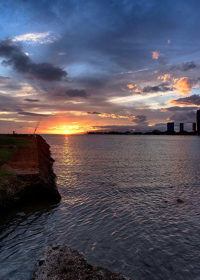 Sunset at Oahu