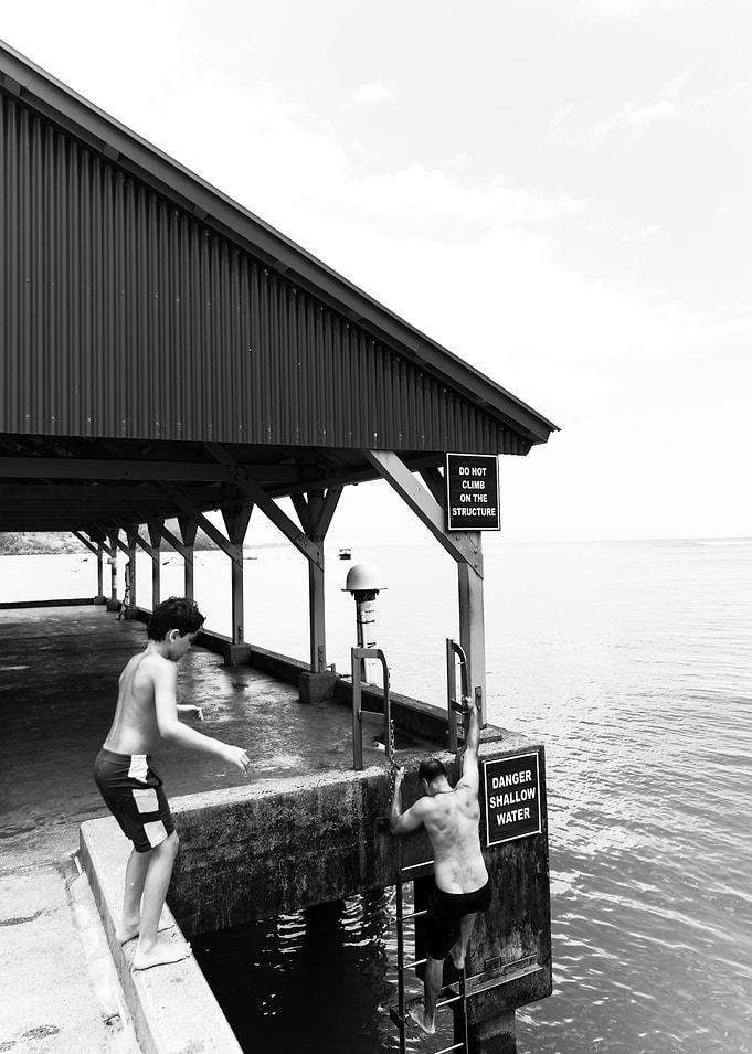 Warning, Do not jump.