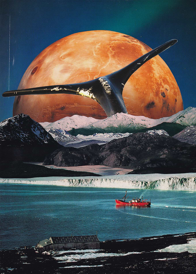Red Boat [collage]