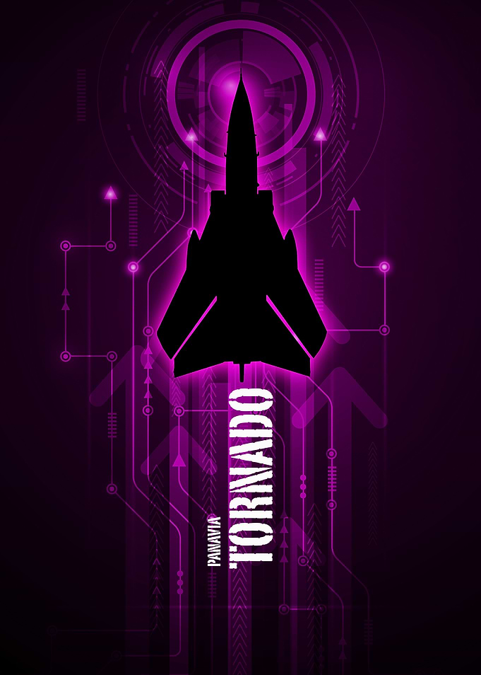 Panavia Tornado digital aviation art work