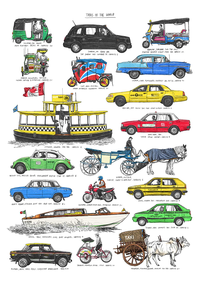 Taxis Of The World