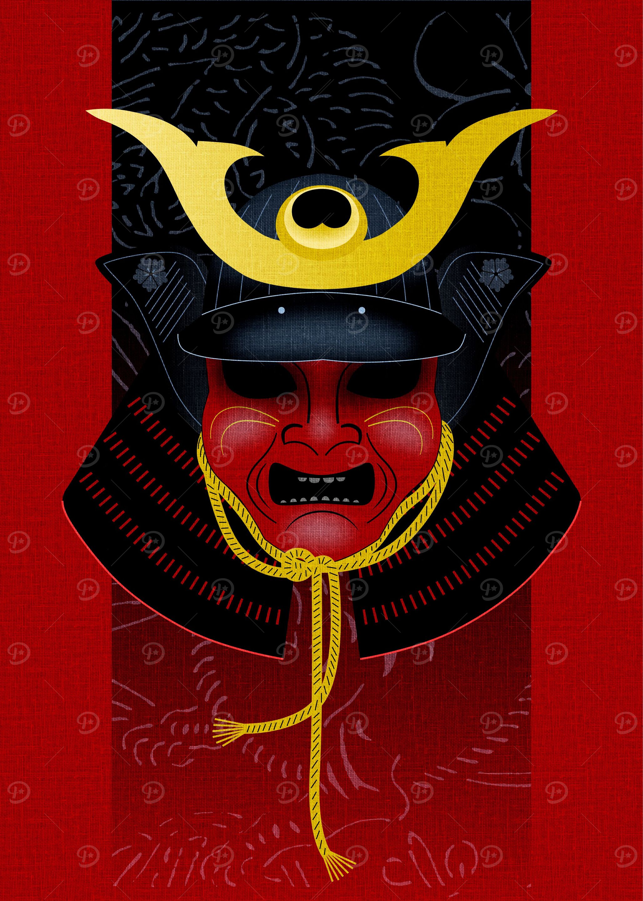 Samurai mask