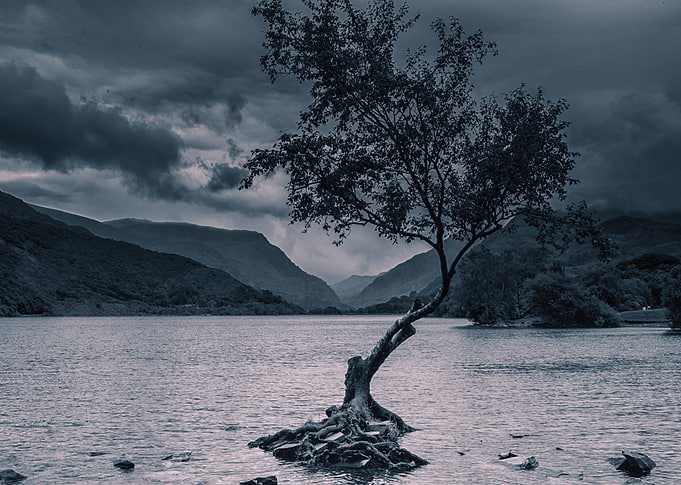 An image taken of a local landmark at LLyn Padad known ...