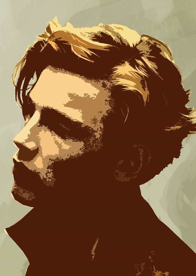 first portrait of this gallery about stylise portraits ...