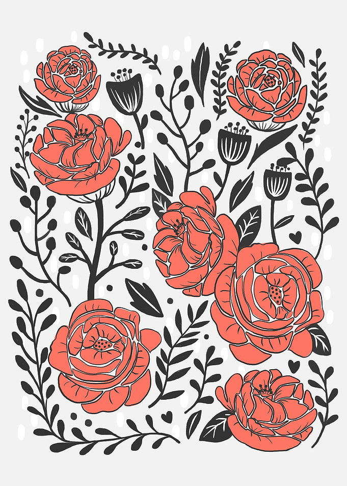Secret Flower Garden -Orange Garden-
