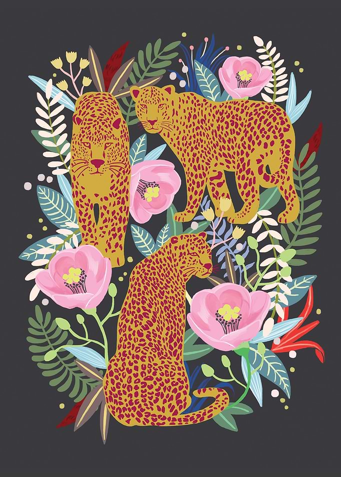 Secret Flower Garden -Leopard Garden-