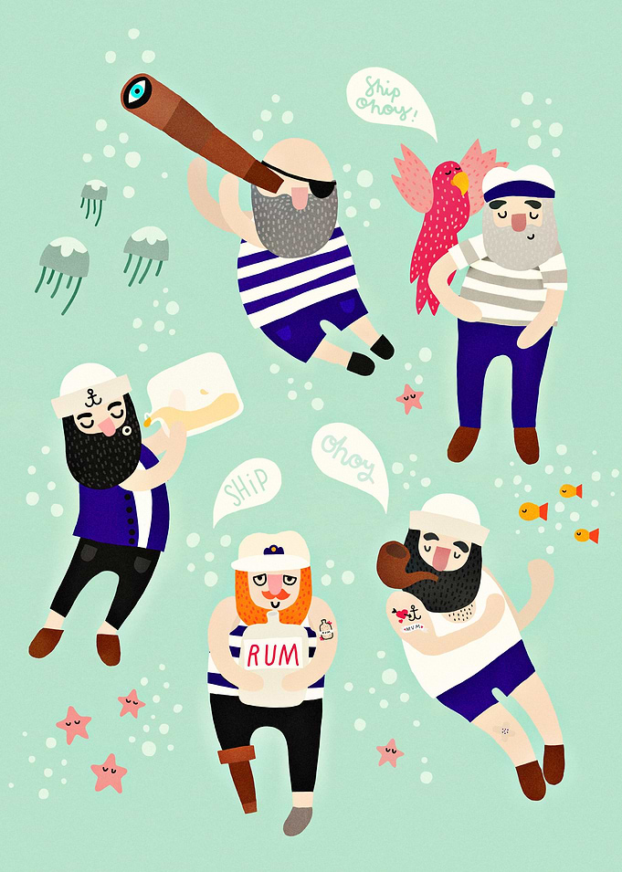 Sailor friends