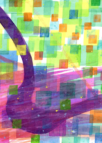 This is a combination of rhythmic squares combined with ...