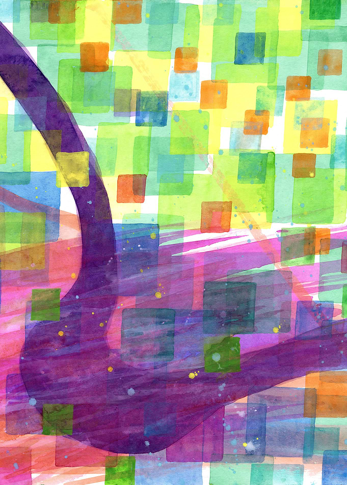 This is a combination of rhythmic squares combined with ...