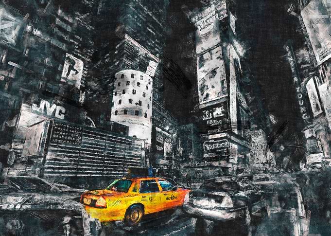 New York city sketch by J.P. Voodoo