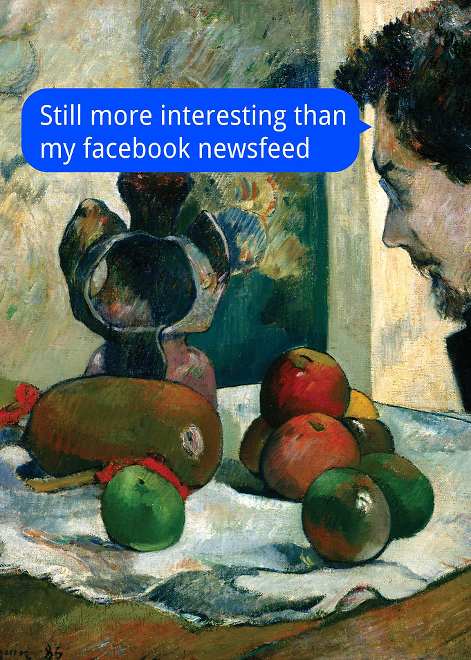 Still Life and Profile of Blab