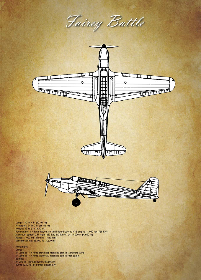 Fairey Battle Technical Specs