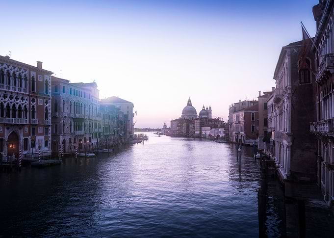 Dawn in Venice