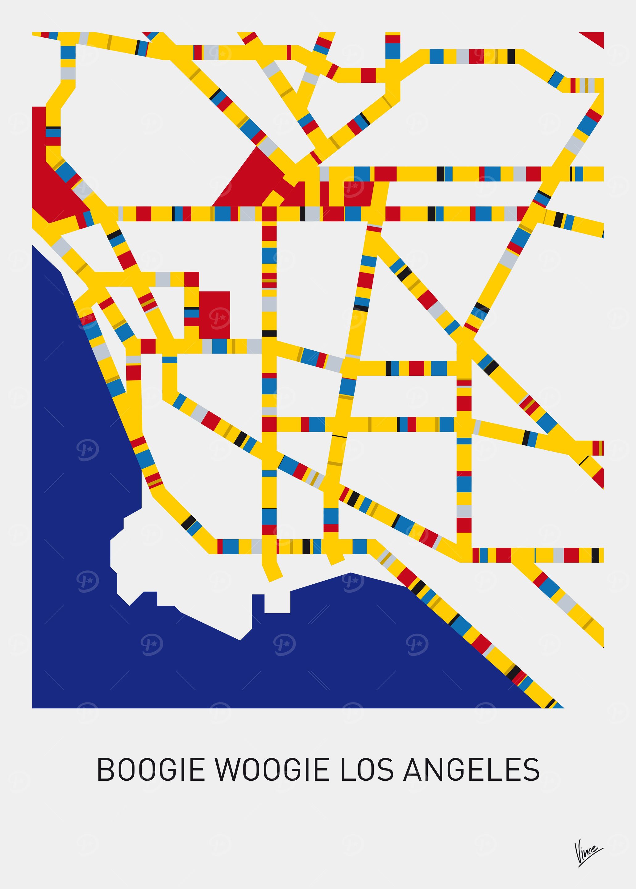 Let’s Boogie Woogie by Chungkong. Los Angeles.