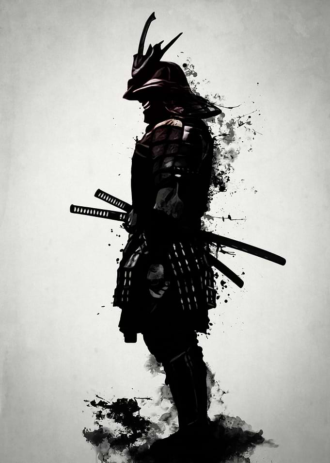 Armored Samurai - Mirrored