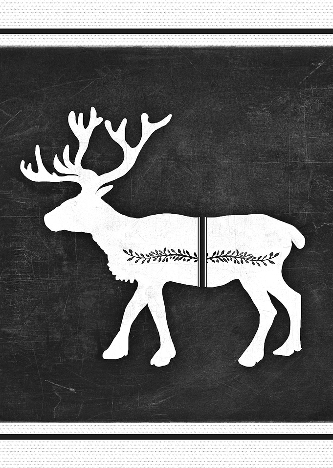 BLACK REINDEER