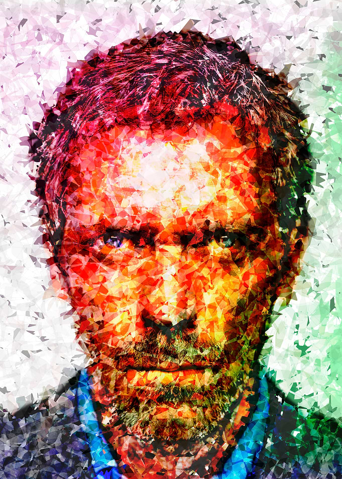 House M.D. Hugh Laurie illustration