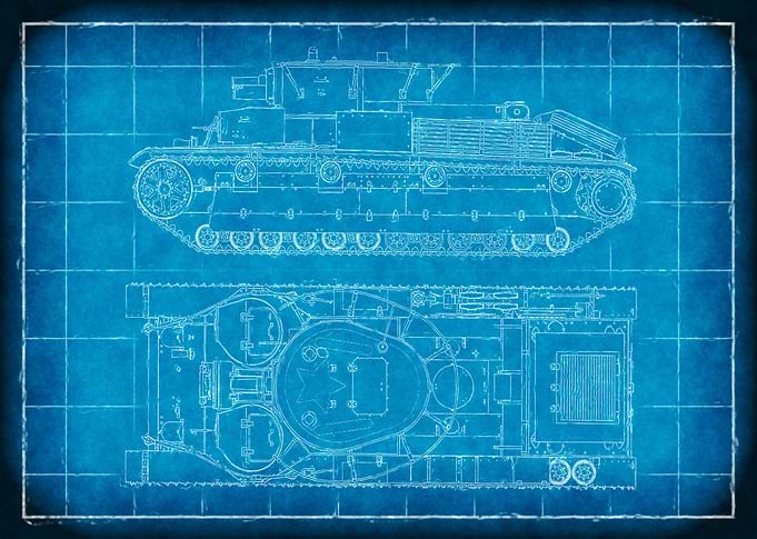 T-28 Soviet tank by J.P. Voodoo