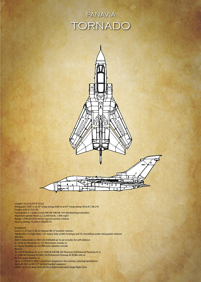 Panavia Tornado Blueprint