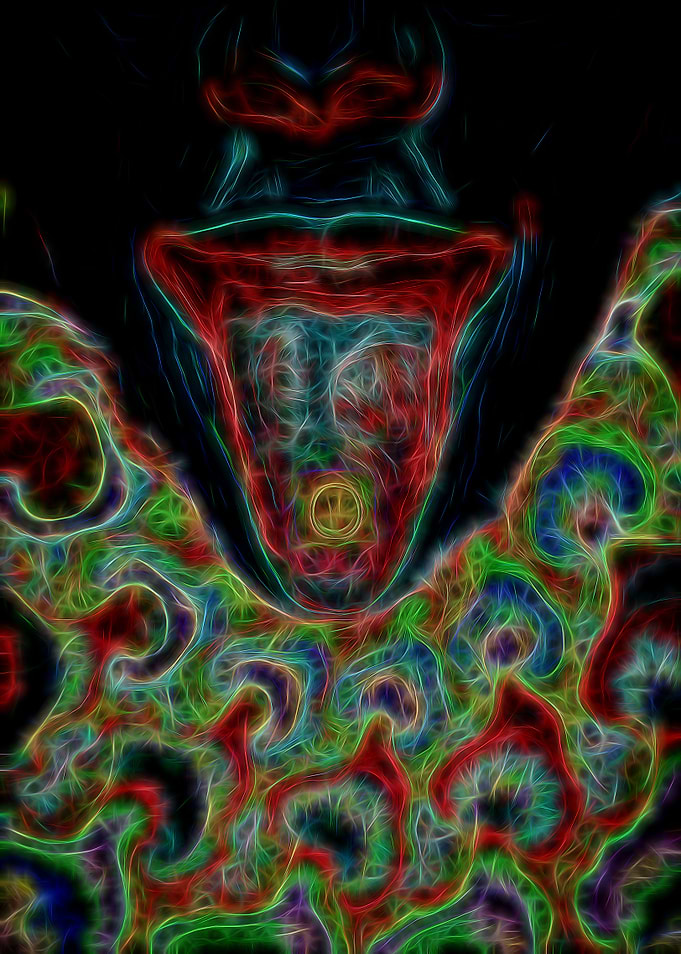 LSD trip - Alien reading