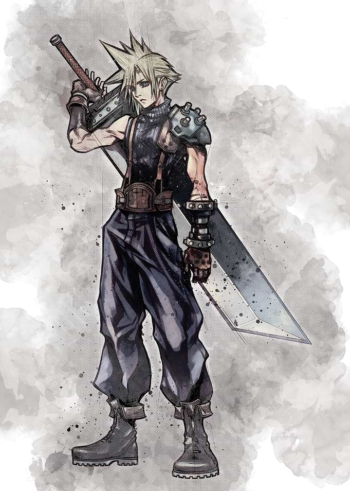 Sketch - Final Fantasy 7 - Cloud
