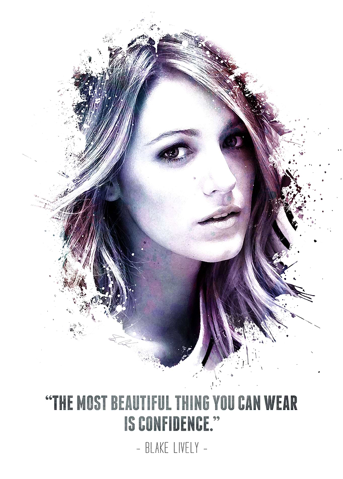 The Legendary Blake Lively and her quote.